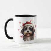 Beste Hond Moeder Ooit Kerst Schattige Shih Tzu Do Mok (Links)