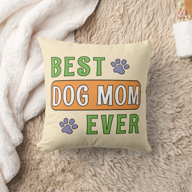 Beste hond-moeder ooit    kussen (Deken)
