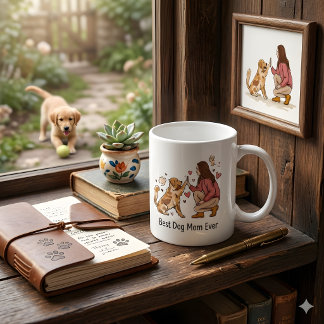 Beste hond-moeder ooit, leuk Moederdag cadeau Mok