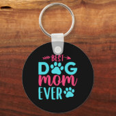 Beste hond Moeder ooit Moeder Sleutelhanger (Voorkant)