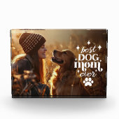 Beste HOND moeder ooit moederdag Fotoblokken (Voorkant)