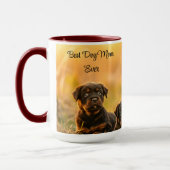 Beste hond moeder ooit mok (Links)