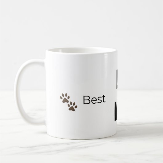 🐾 Beste HOND MOEDER Ooit ❤️ – Pawsome Studio Cade Koffiemok (Links)