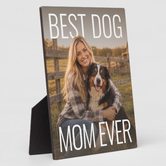 Beste Hond Moeder Ooit PhotoPop Fotoplaat (Zijkant)