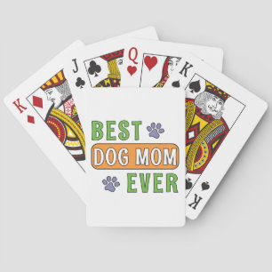 Beste hond-moeder ooit    pokerkaarten