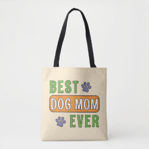 Beste hond-moeder ooit tote bag
