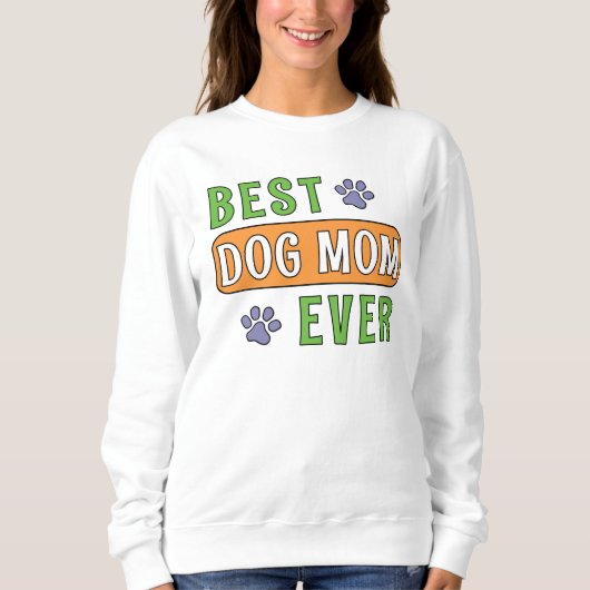 Beste hond-moeder ooit trui (Voorkant)