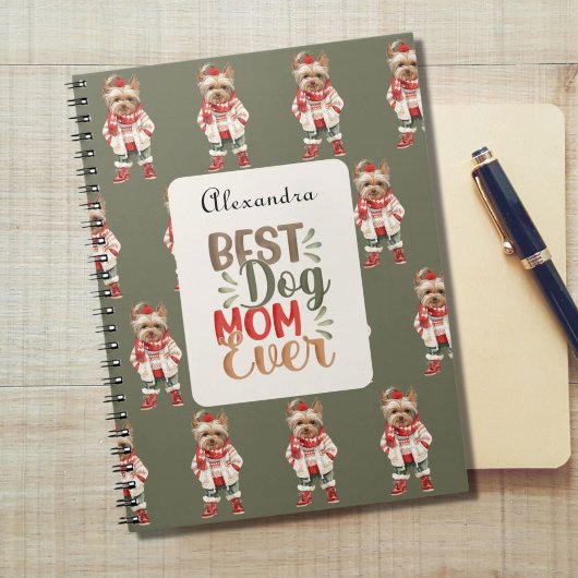 Beste Hond Moeder Ooit Yorkshire Terrier Yorkie Cu Notitieboek