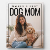 Beste Hond Moeder van de Wereld FotoPop Fotoplaat (Voorkant)