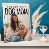 Beste Hond Moeder van de Wereld FotoPop Fotoplaat (Zijkant)