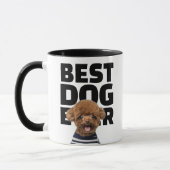 Beste Hond Ooit Aangepaste Foto van Huisdier Mok (Links)
