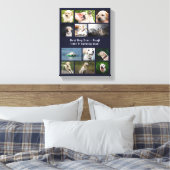 Beste Hond Ooit Custom Photo Collage Canvas Afdruk (Insitu (Slaapkamer))