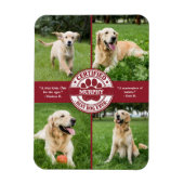 Beste Hond Ooit Foto Collage Magneet (Verticaal)