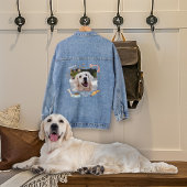 Beste hond ooit foto denim jas denim jacket