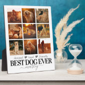 Beste Hond Ooit Foto Fotoplaat (Zijkant)