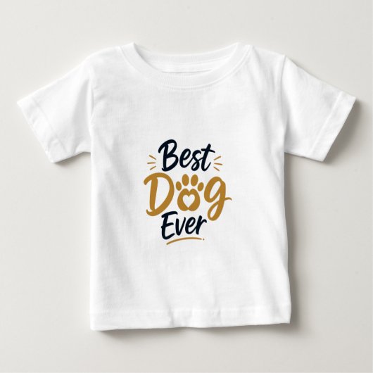 Beste Hond Ooit Funny Hond Liefhebber T-Shirt (Voorkant)