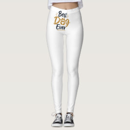 Beste Hond Ooit Funny Hond Liefhebber T-Shirt Leggings