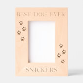 Beste hond ooit gegraveerde lijstjes (Voorkant)