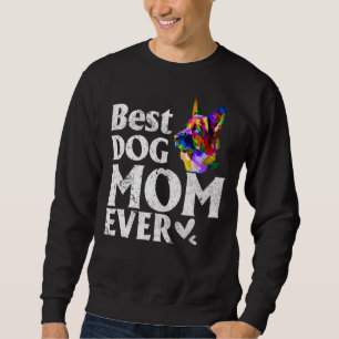 beste hond ooit gekleurde hond mama knippen trui