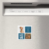 Beste hond ooit | Gepersonaliseerd fotomagneet Magneet (Insitu (Vaatwasser))