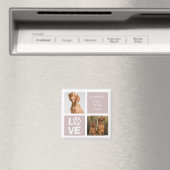 Beste hond ooit | Gepersonaliseerd fotomagneet Magneet (Insitu (Vaatwasser))