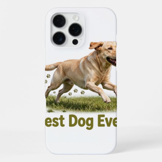 Beste Hond Ooit iPhone 16 Pro Max Hoesje (Achterkant)