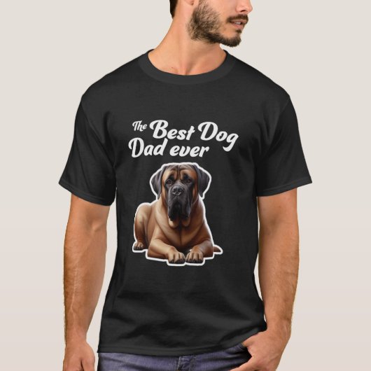Beste hond ooit - Mastiff T-shirt (Voorkant)