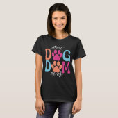 Beste hond ooit retro t-shirt (Voorkant volledig)