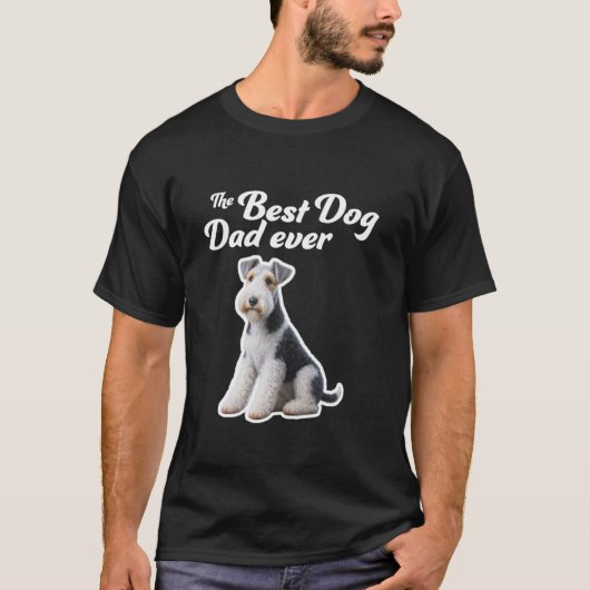 Beste hond ooit - Wire Fox Terrier T-shirt (Voorkant)