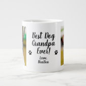 Beste hond opa ooit foto hond grote koffiekop (Voorkant)