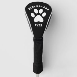 Beste hond pap ooit aangepaste tekst op maat golfheadcover