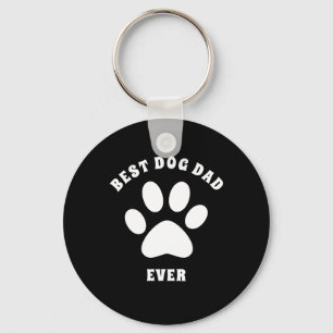Beste hond pap ooit aangepaste tekst op maat sleutelhanger