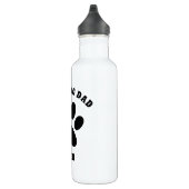 Beste hond pap ooit aangepaste tekst op maat waterfles (Rechts)