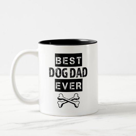 Beste hond pap ooit grappige mok koffie (Links)