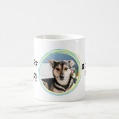Beste hond-pap ooit Vaderdag van de hond Koffiemok (Center)