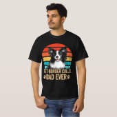 Beste hond-pap ooit voor overdosis t-shirt (Voorkant volledig)