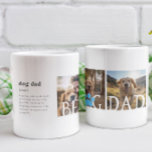 Beste hond papa definitie | Drie foto's Koffiemok<br><div class="desc">Modern 3 fotocollage mok. Met een zoete definitie van wat een hondenvader is met ruimte voor aangepaste boodschap. Deze gepersonaliseerde mok maakt een perfect cadeau voor de hondenvader in je leven! Leuk, gemakkelijk en uniek - maakt een geweldig cadeau voor verjaardagen, feestdagen en nieuwe huisdier homecomings. Hondenvaders zijn enkele van...</div>