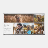 Beste hond papa definitie | Vijf foto's Bureaumat (Voorkant)