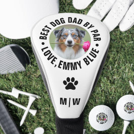 Beste Hond Papa Door Par Pet Foto Golfheadcover