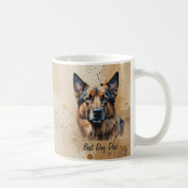 Beste hond papa Duitse herder hond huisdier Koffiemok