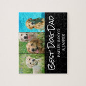Beste hond papa foto  legpuzzel (Verticaal)