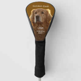 Beste hond papa gepersonaliseerd golfheadcover