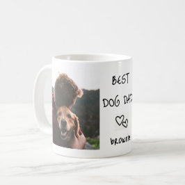 Beste Hond Papa Gepersonaliseerde Huisdier Naam 2 Koffiemok