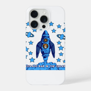 Beste Hond Papa In Het Sterrenstelsel Ruimteraket iPhone 15 Pro Case