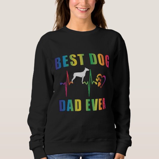 Beste Hond Papa Moeder Ooit Trui (Voorkant)