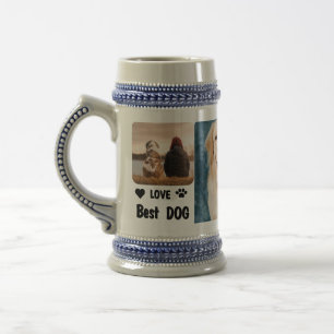 Beste hond papa ooit aangepaste moderne foto en ho bierpul