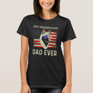 Beste Hond Papa Ooit Amerikaanse Vlag Papa Grap Si T-shirt