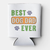 Beste hond papa ooit blikjeskoeler (Voorkant)