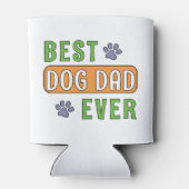 Beste hond papa ooit blikjeskoeler (Achterkant)