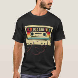 *  beste hond papa ooit digitale kunst t-shirt